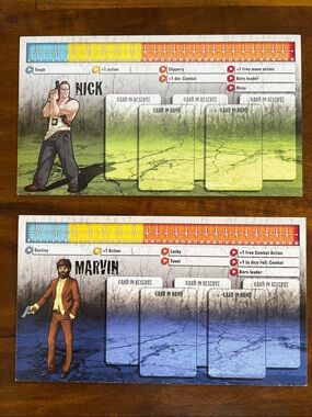 ZOMBICIDE | character cards